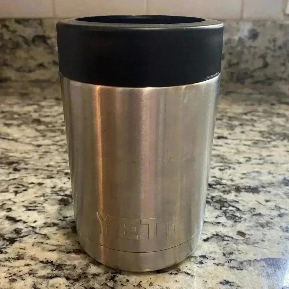 Yeti vacuum insulated Rambler Colster Stainless Steel